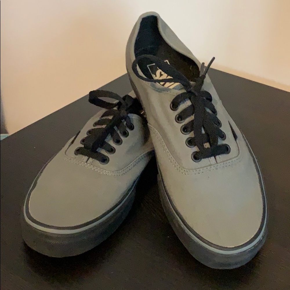 Grey Vans Authentic Sneakers